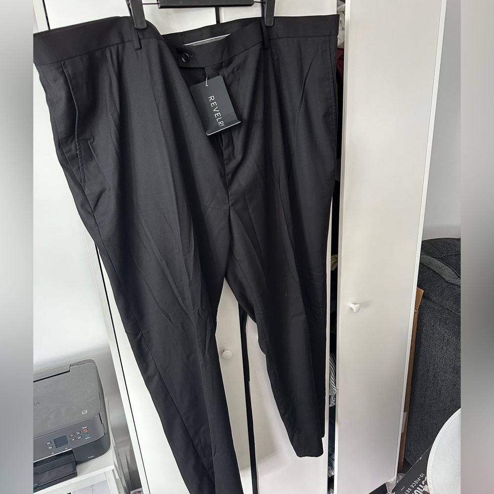 NWT Revelry Black Men's Full Suit (Jacket, Vest, Pants) - Picture 11 of 11